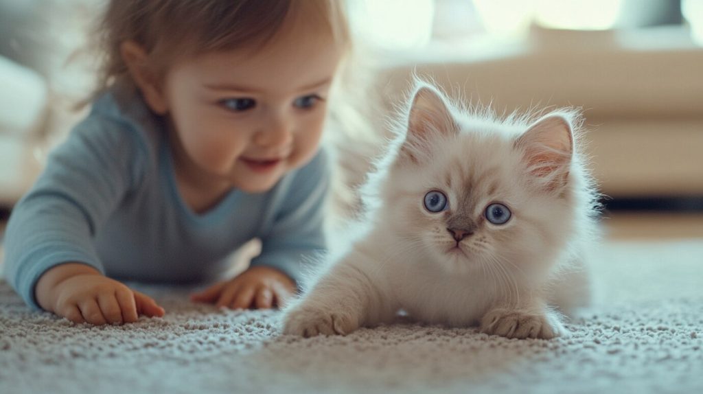 بهترین گربه برای کودکان