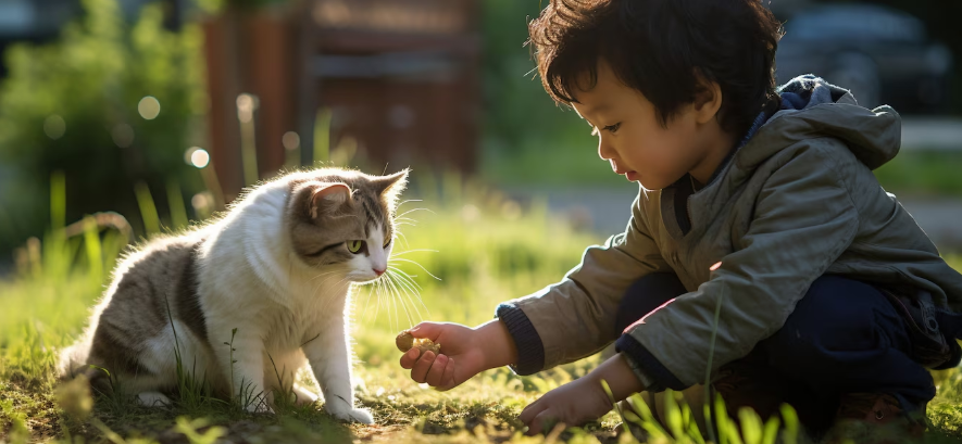 بهترین گربه برای کودکان